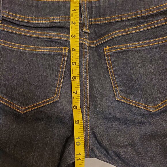 SO Juniors Super Skinny Dark Blue Low-Rise Jeans Long Inseam - (3 Juniors) - Picture 10 of 13